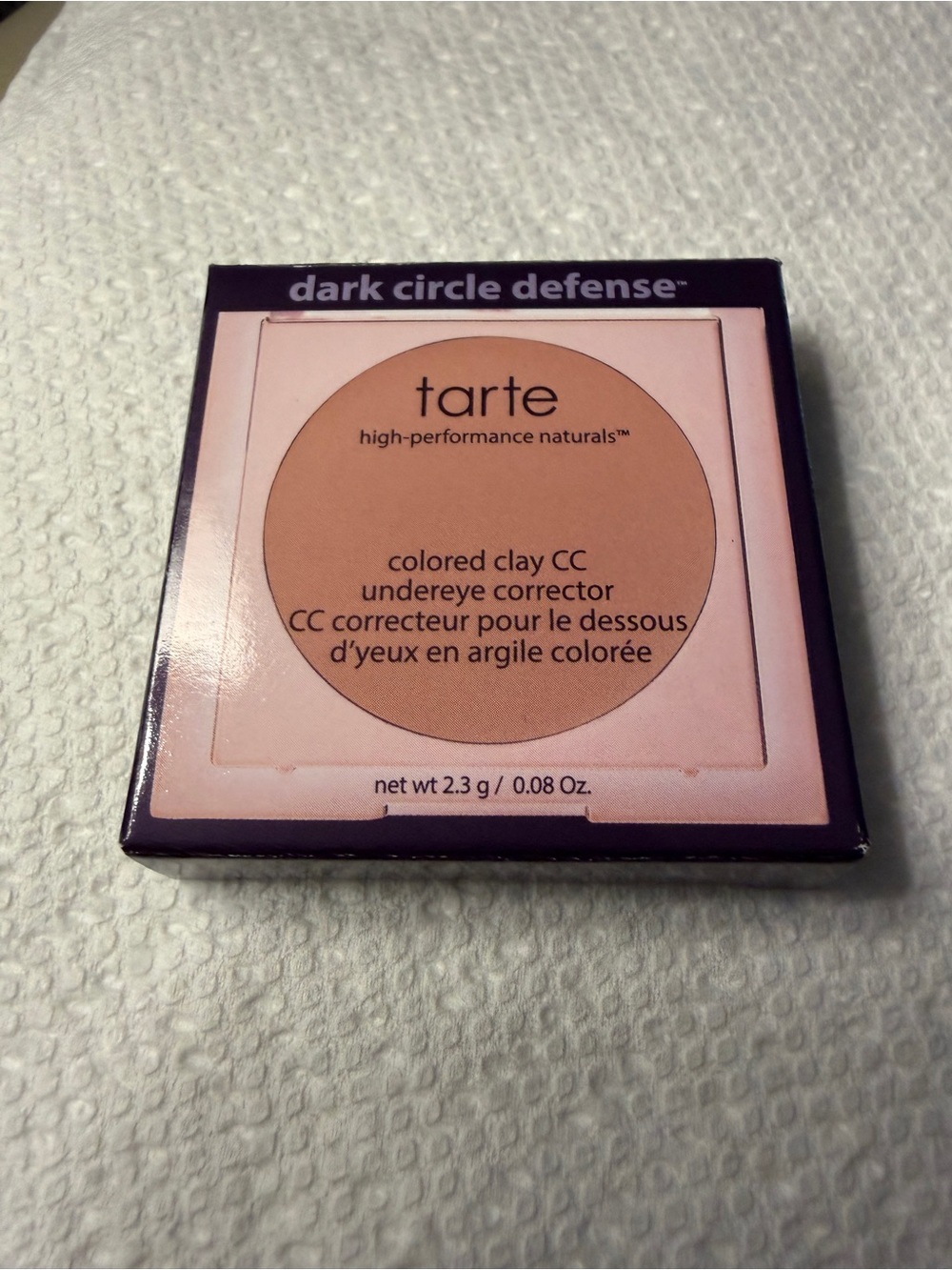 tarte Colored Clay CC Undereye Corrector - Medium Tan Peach